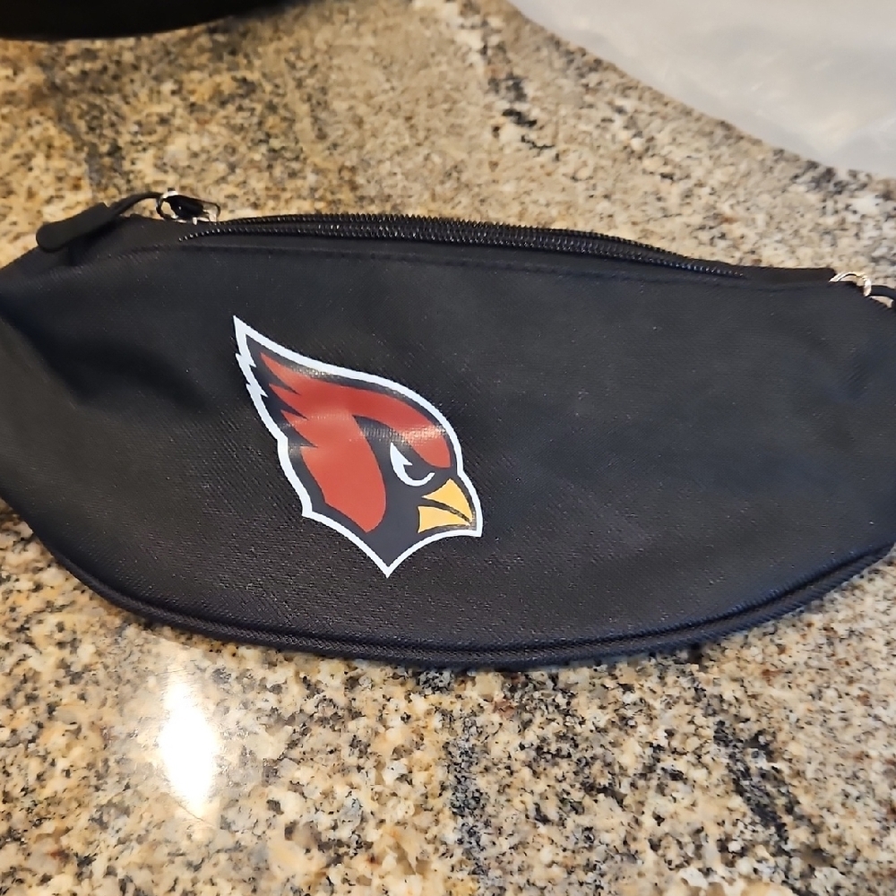 Black Sports Team Waist Bag